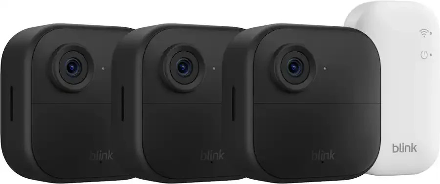 Blink-Outdoor 4–Wireless Smart Security Camera, 1080p HD Module core, 3 Cameras