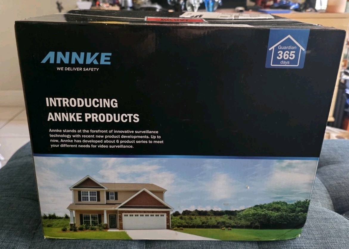 ANNKE AU-DW81KD1-V3-58BH-V3-P Indoor/Outdoor 8 Cameras Security System 1TB