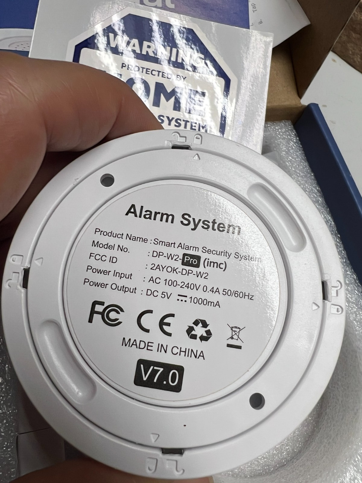 Tolviviov 8 Piece Smart Home Alarm System Wifi NEW OPEN BOX ALEXA