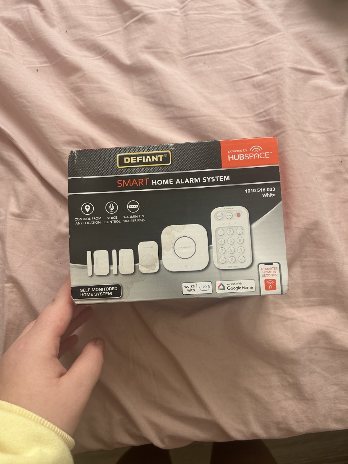 Defiant Smart Home Alarm System Powered by Hubspace