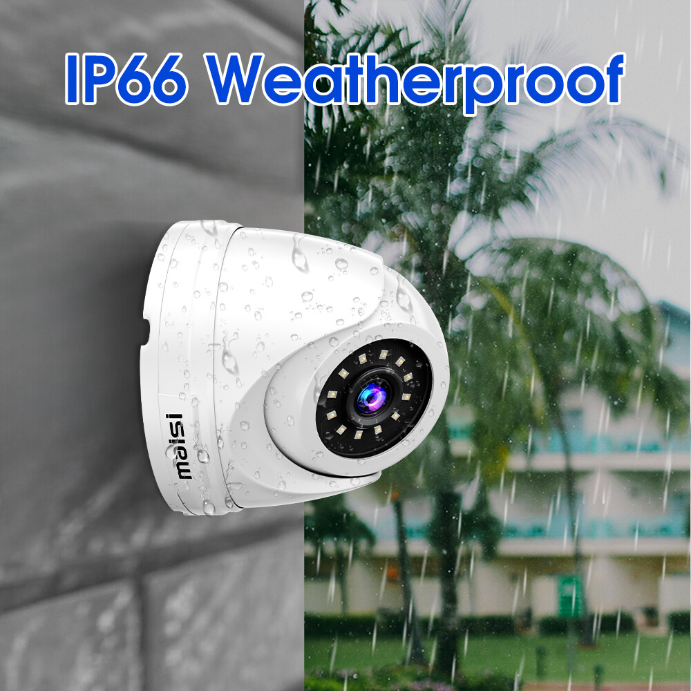 5MP 4CH HMDI DVR HD Home Outdoor Security Camera CCTV System IR Night Vision