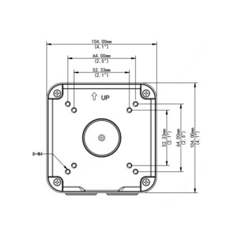 Alibi Junction Box ALI-JB06-A-IN – American Security Camera Company