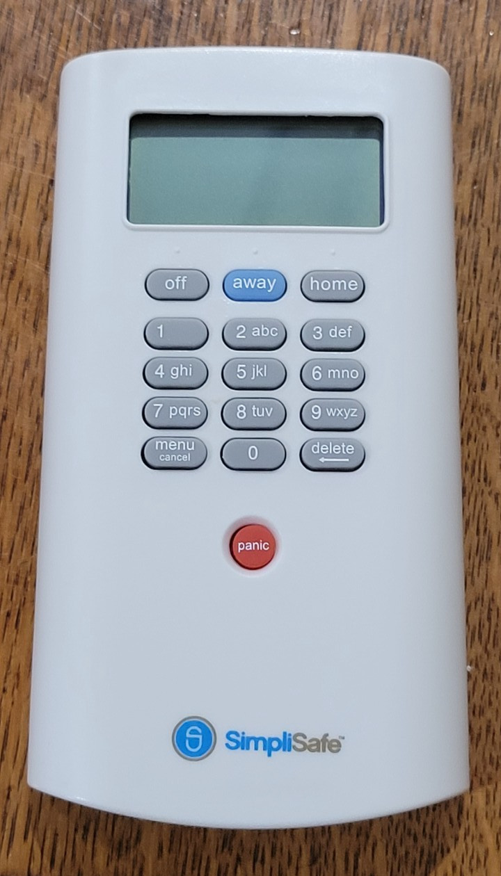 Simplisafe Original Wireless Home Security System Keypad 1st Generation