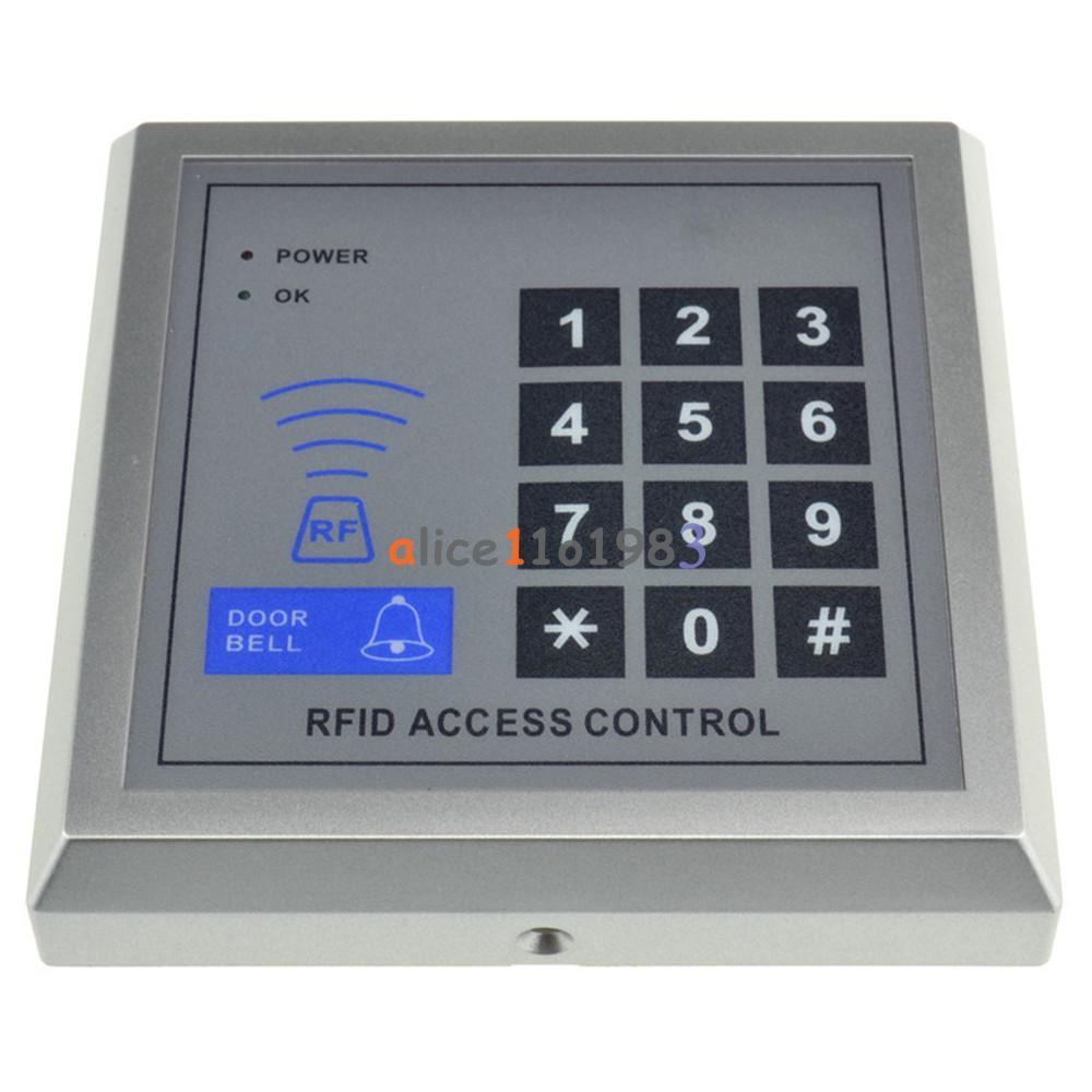 RFID Proximity Entry Door Lock Key Pad Access Control System Key Fobs 125KHZ