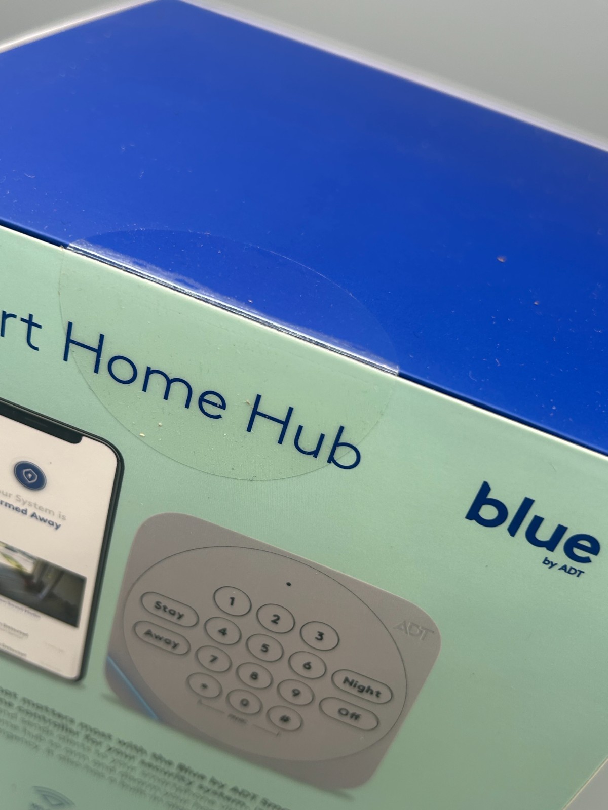 Blue ADT Smart Home Hub S40LR0-01 – Graphite – Sealed