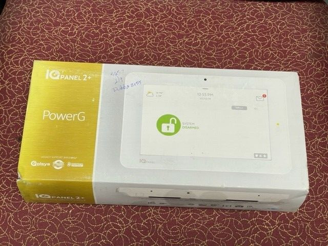 New Qolsys PowerG IQ Panel 2+ Plus QS9201-1208-840 Wireless 319.5MHz Verizon LTE