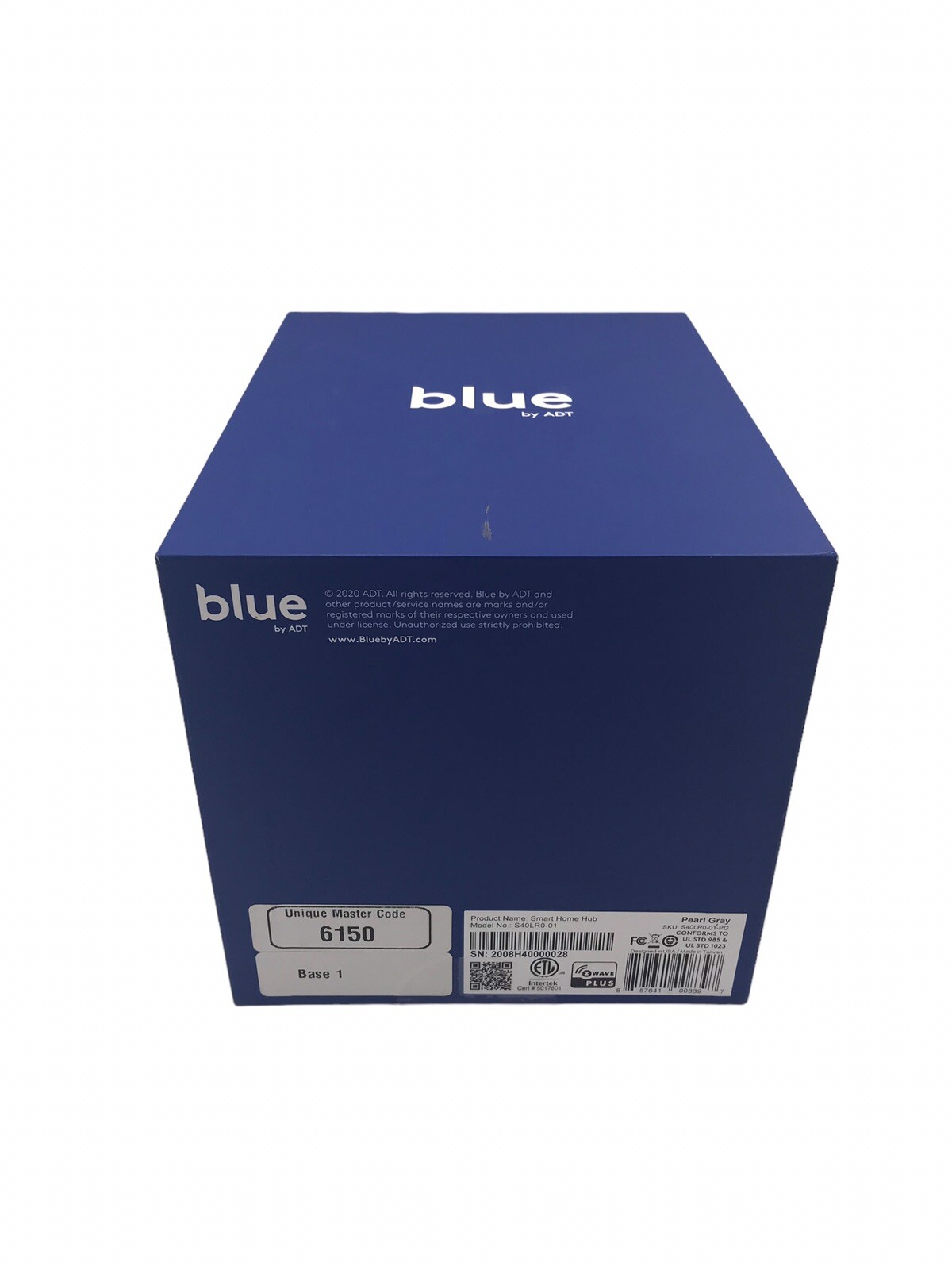 Blue by ADT Smart Home Hub Graphite S40LR0-01-PG – NEW Open Box