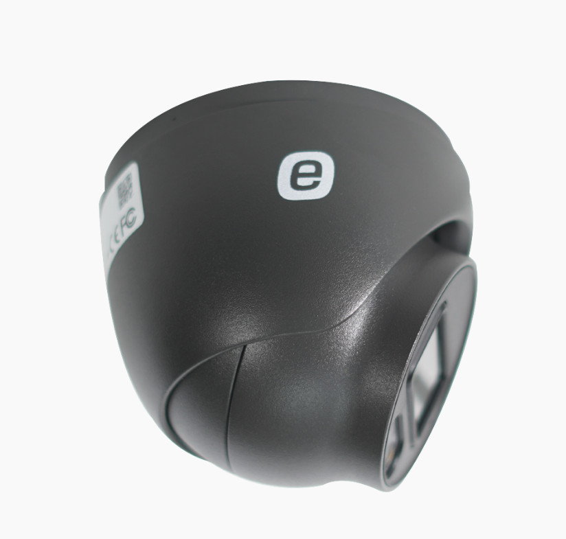 Epcom XE43D-GEN3(BLACK) Camera IP Turret 4MP (2K) 2.8mm IR 98ft IP67 Mic SD