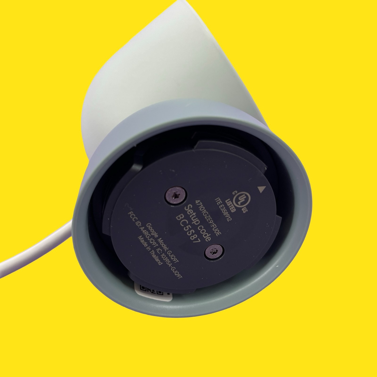 FOR PARTS Google Nest Security Cam Wired 2nd Generation GJQ9T – Fog #5348 z65b63