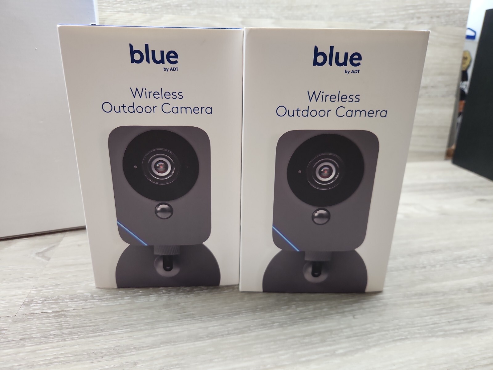 12 Pcs. Blue By ADT Smart Home Full Security System With Outdoor Camera-OPEN BOX