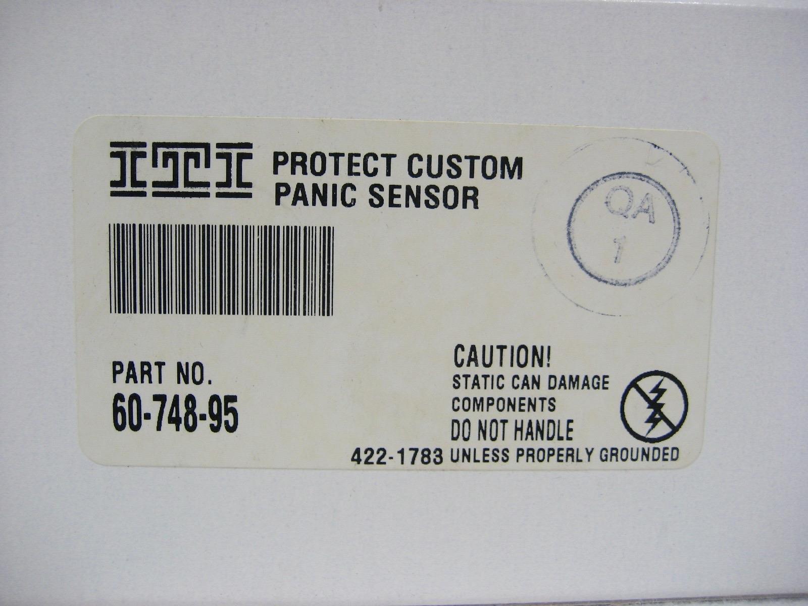 ITI 60-748-95 Protect Custom Panic Sensor Red Alert Push Button Alert Red NIB