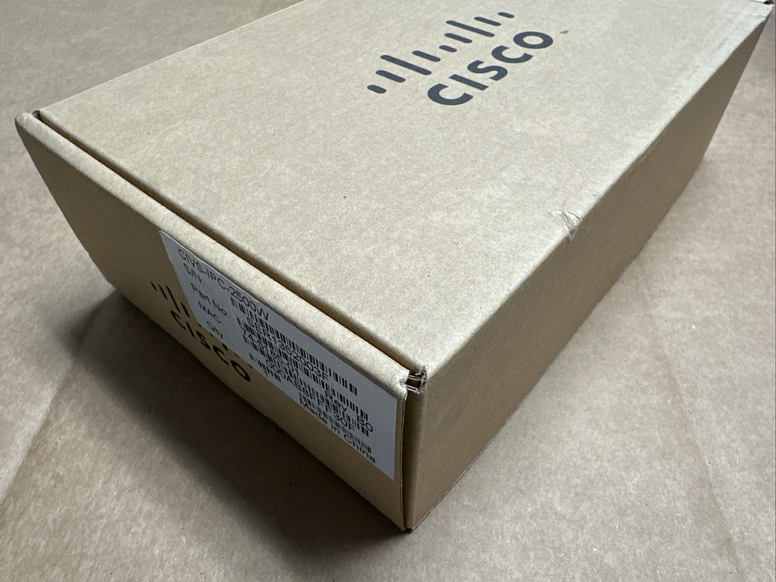 New Cisco 2500 Wireless IP Security Camera CIVS-IPC-2500W NOS