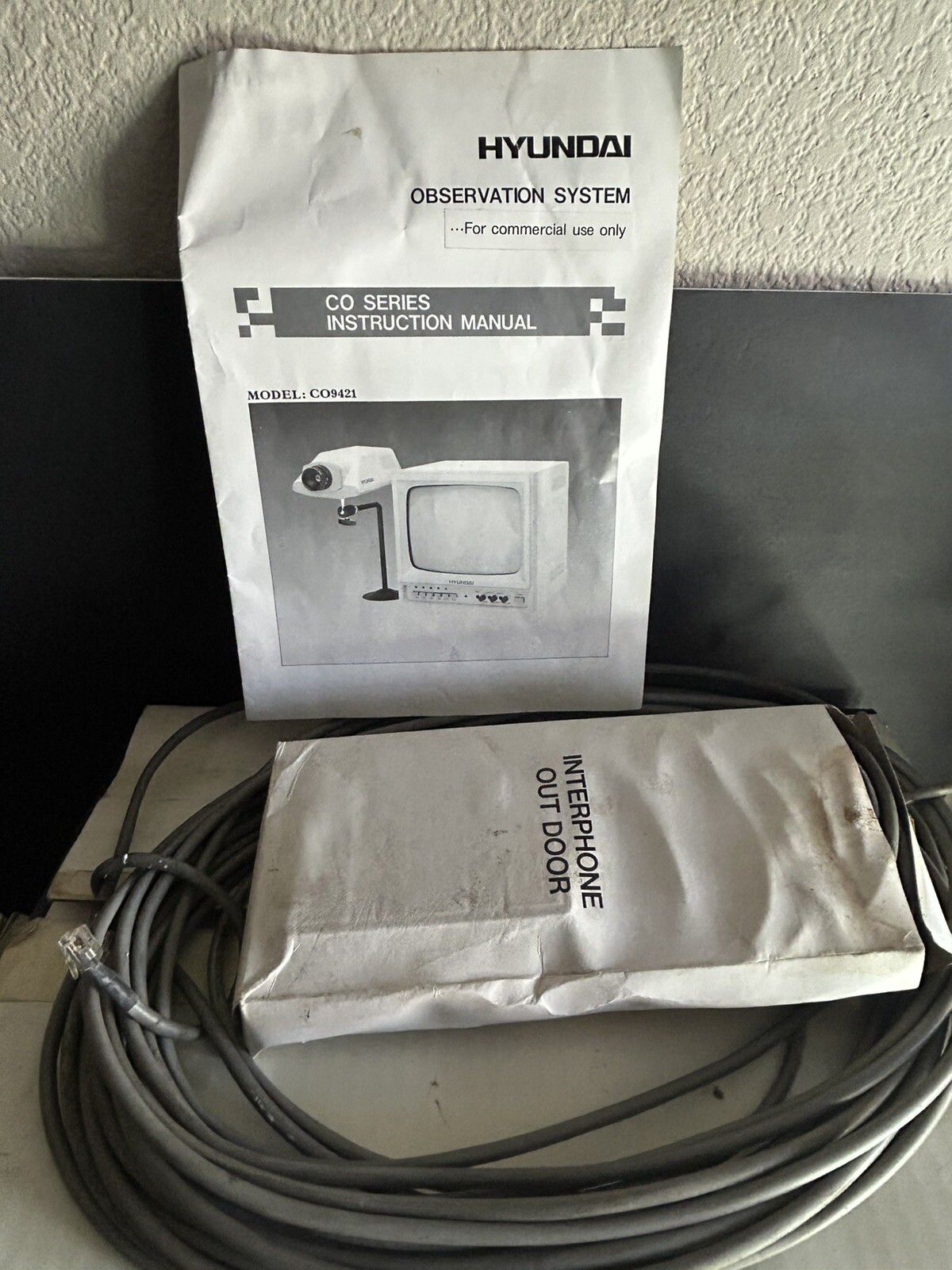 Hyundai Observation System CO-9421 Home Commercial Security Monitor Camera READ