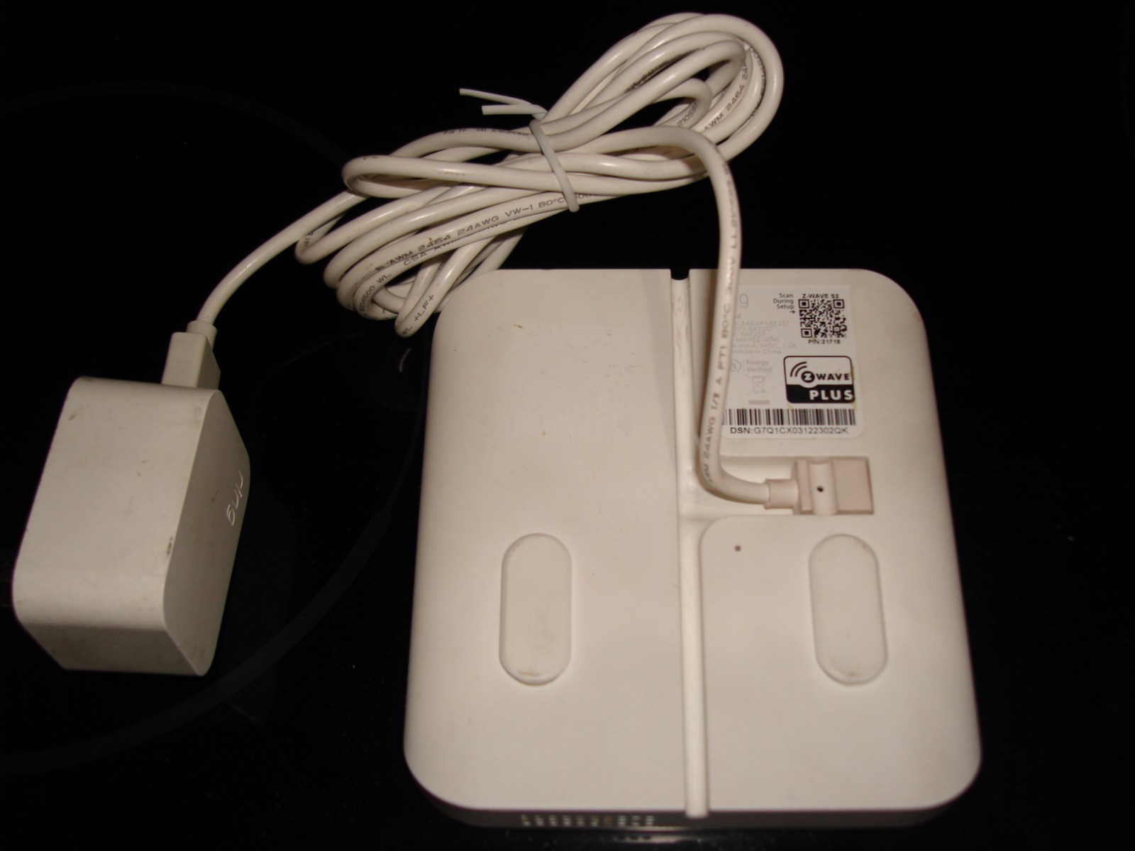 Ring 5AT2S7 (2nd Gen) White Wireless Z-Wave Home Security System Alarm Keypad