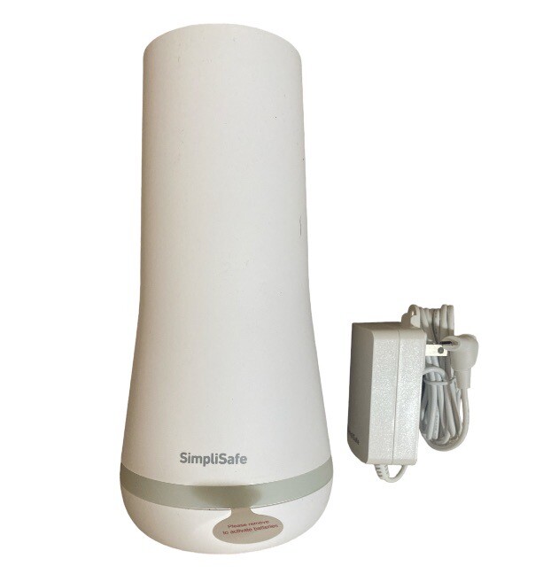 SimpliSafe Home Security Base Station White Model SSBS3 Opened Box