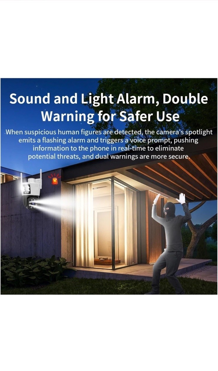 Vstarcam C662DR Dual Lens, Alarm, App Controlled Rated #1 For Day & Night Pictur