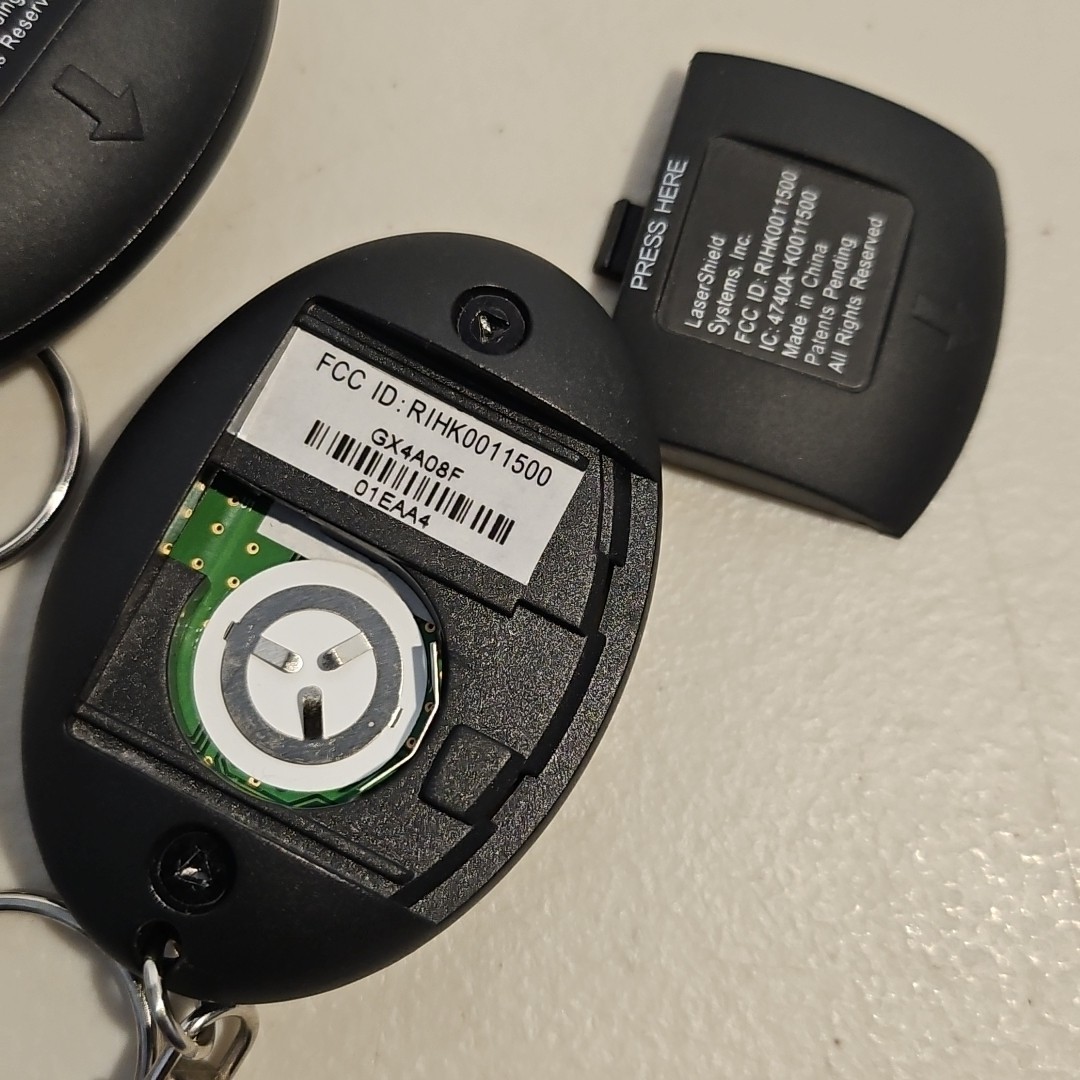 (2) LaserShield Keychain Remote Control – BRAND NEW Model KCR-0011502 -security