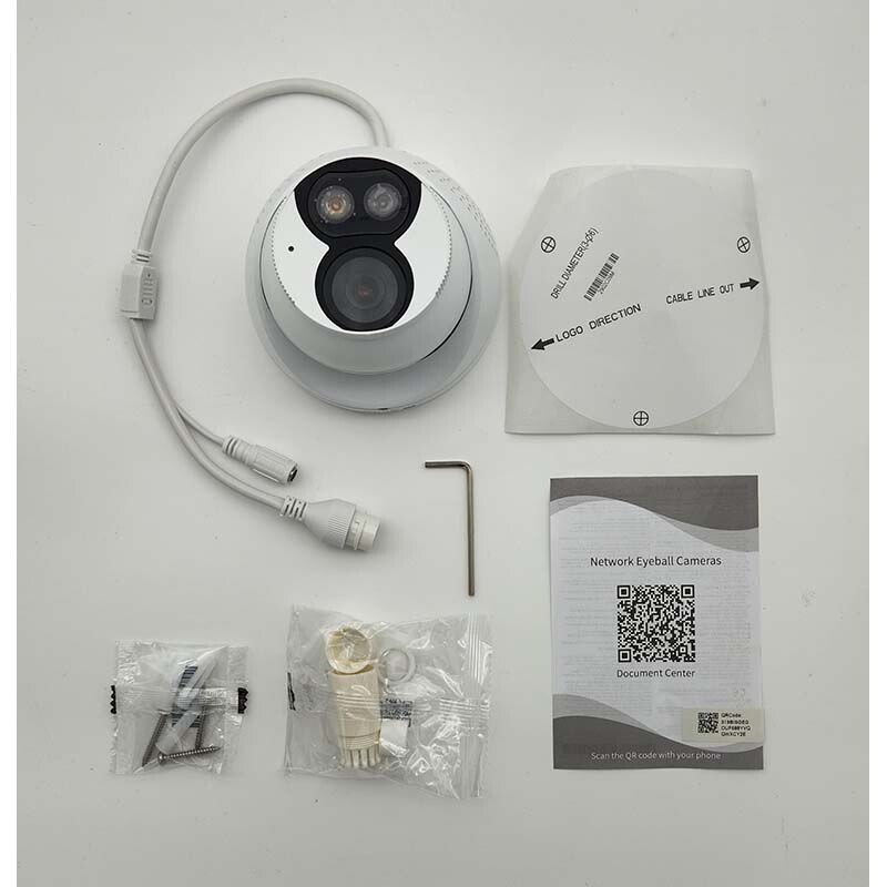 Alibi 4K 8MP Turret Camera ALI-FT81-UA-D – American Security Camera Company