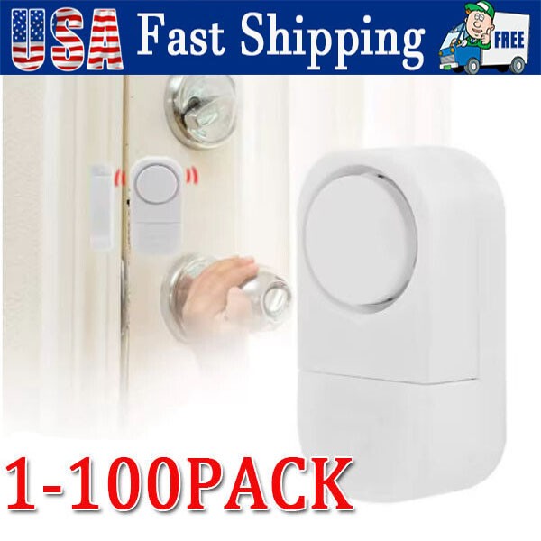 Wireless Home Window Door Burglar Security Alarm System Magnetic Sensor lot