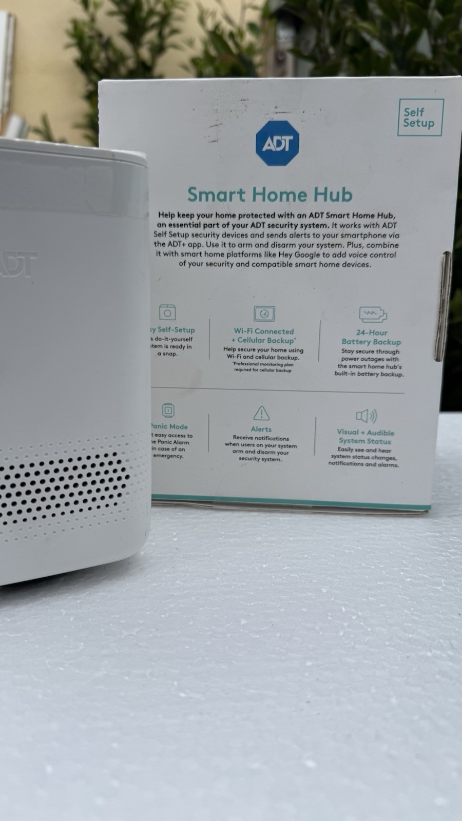 ADT Smart Home Hub Self Setup + Keypad | Wi-Fi | Used