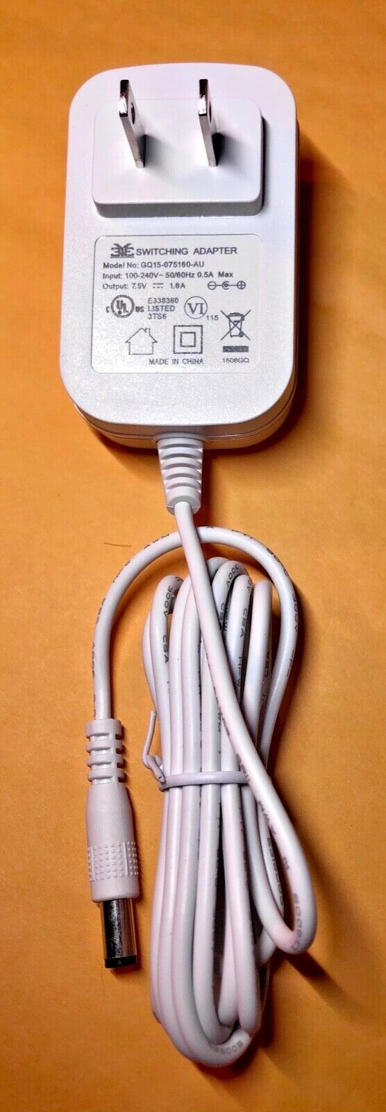 NEW Power Supply Adapter Cord for SimpliSafe Security System BS2000 Base Station