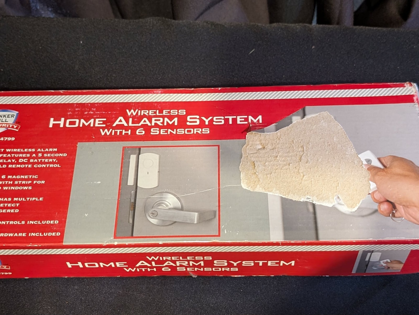 Bunker Hill Security Wireless Home Alarm System with 6 Sensors