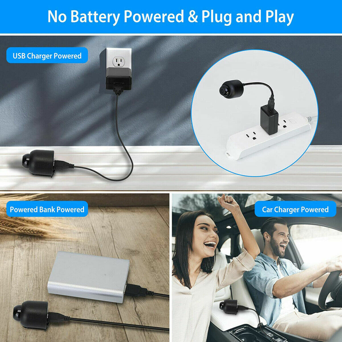 Mini Camera HD 1080P Video Camcorder Motion Detection Night Vision Security Cam