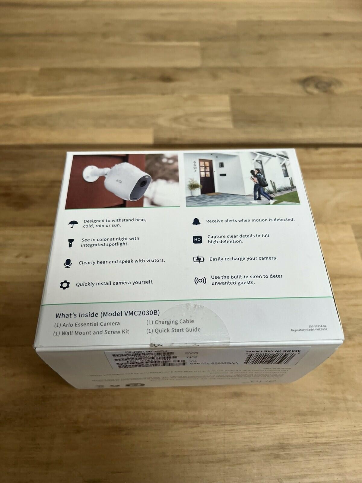 Arlo VMC2030B Essential Spotlight Wireless Camera (New)