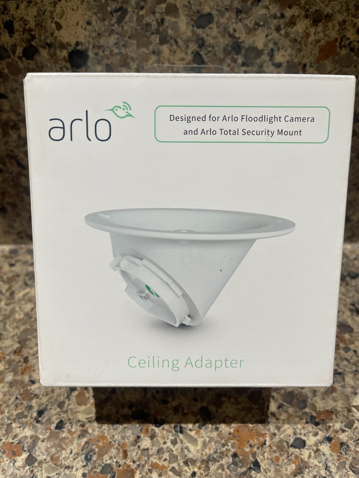 Arlo Pro 3 Wireless Floodlight Camera FB1001,Ceiling/Eave Mount & Charging Cable