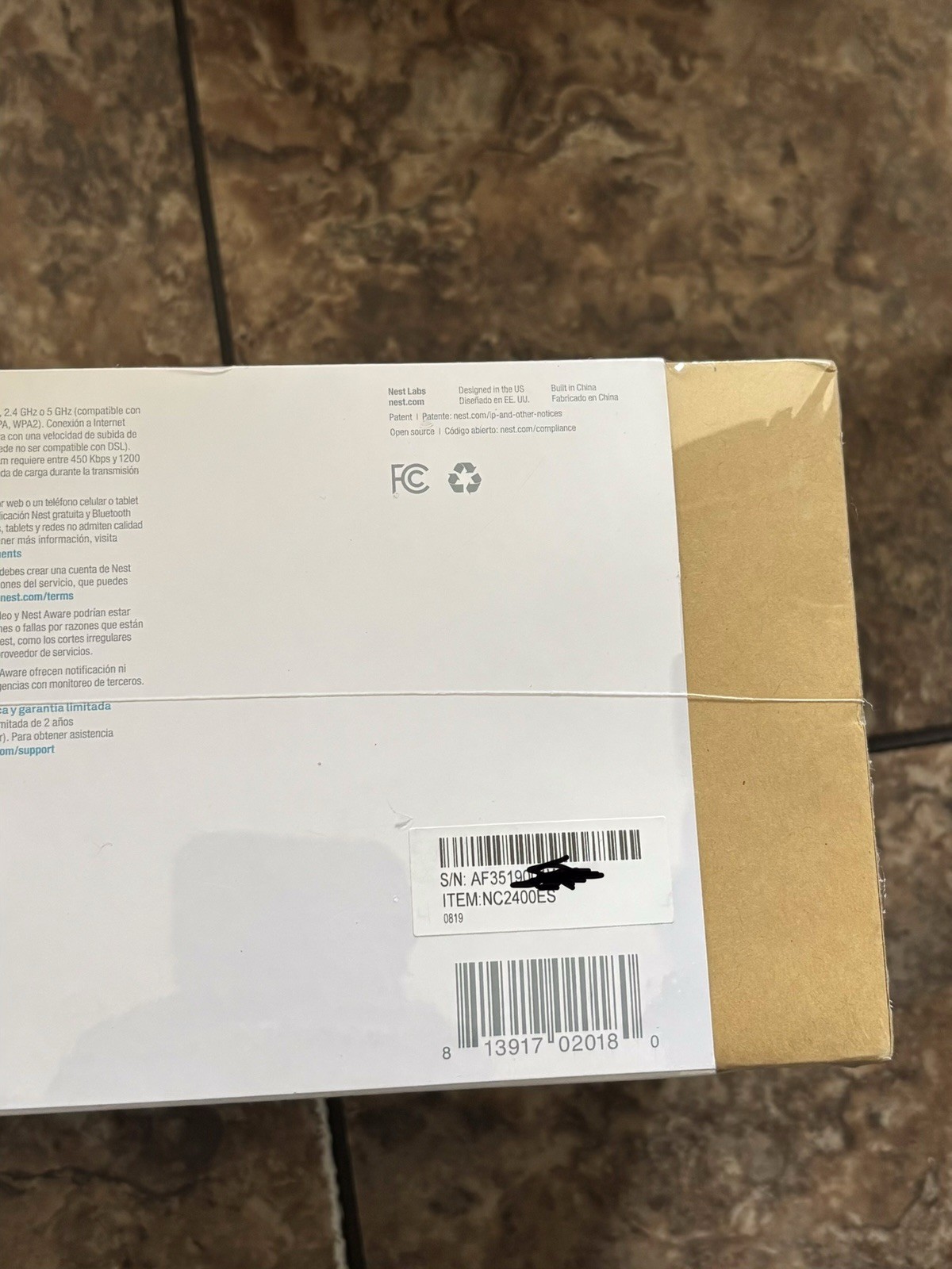 NEW Google Nest Camera NC2400ES Outdoor Security Camera – 2 Pack