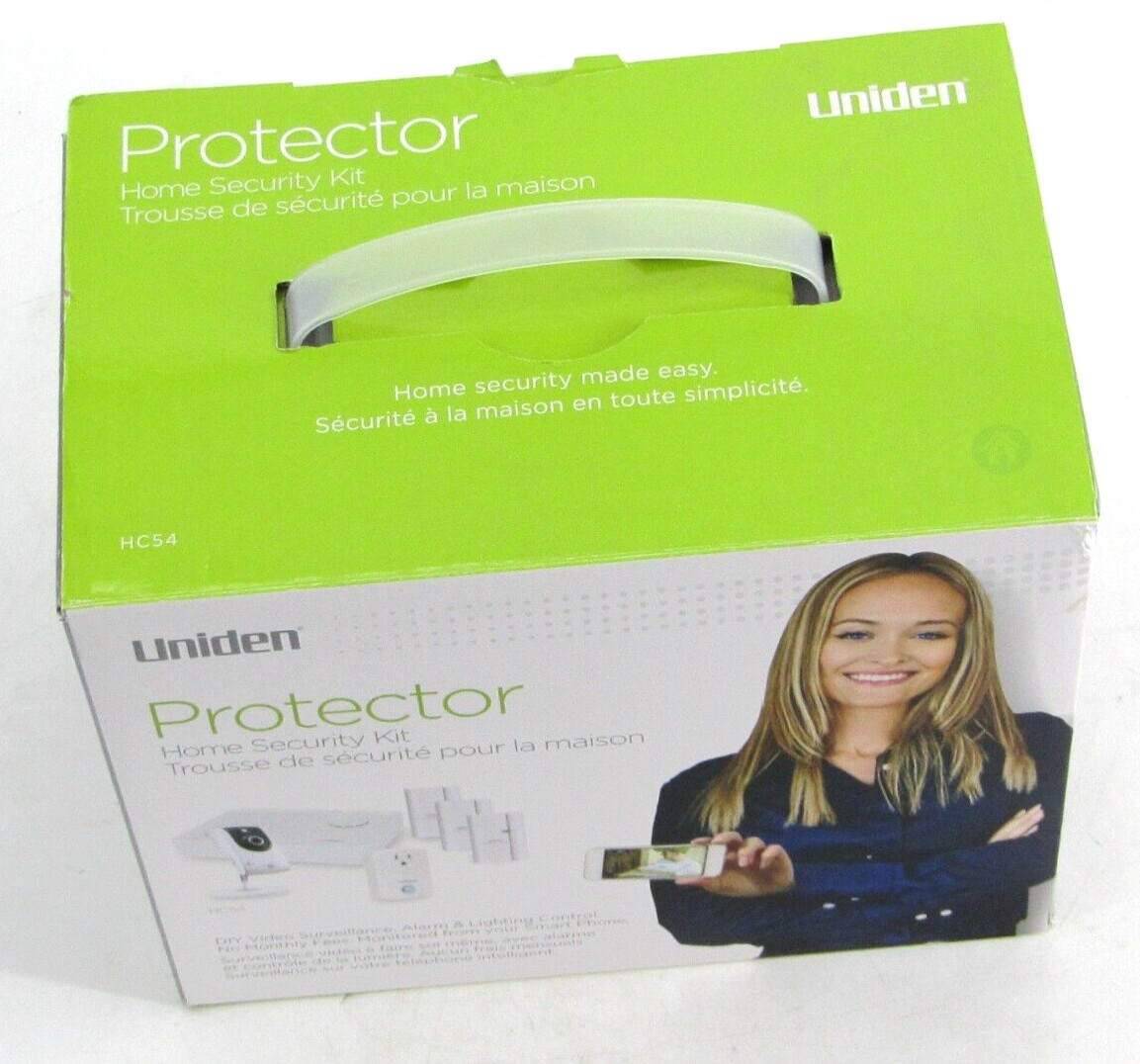 Uniden Home Security For Surveillance Camera Door/Window Sensors Power On/Off