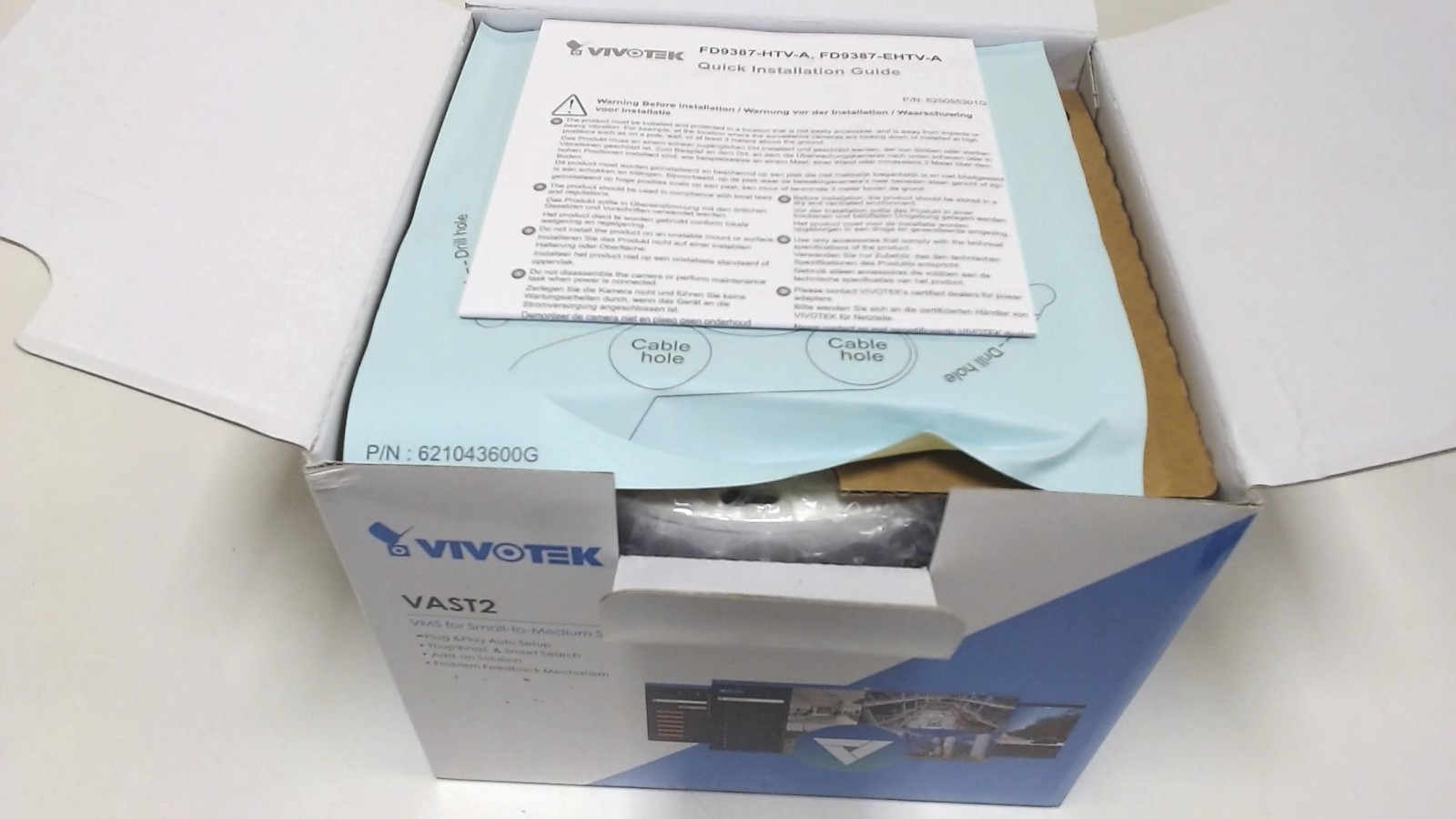 Vivotek FD9387-EHTV-A 5MP Outdoor Remote Focus WDR Extreme Temp Dome