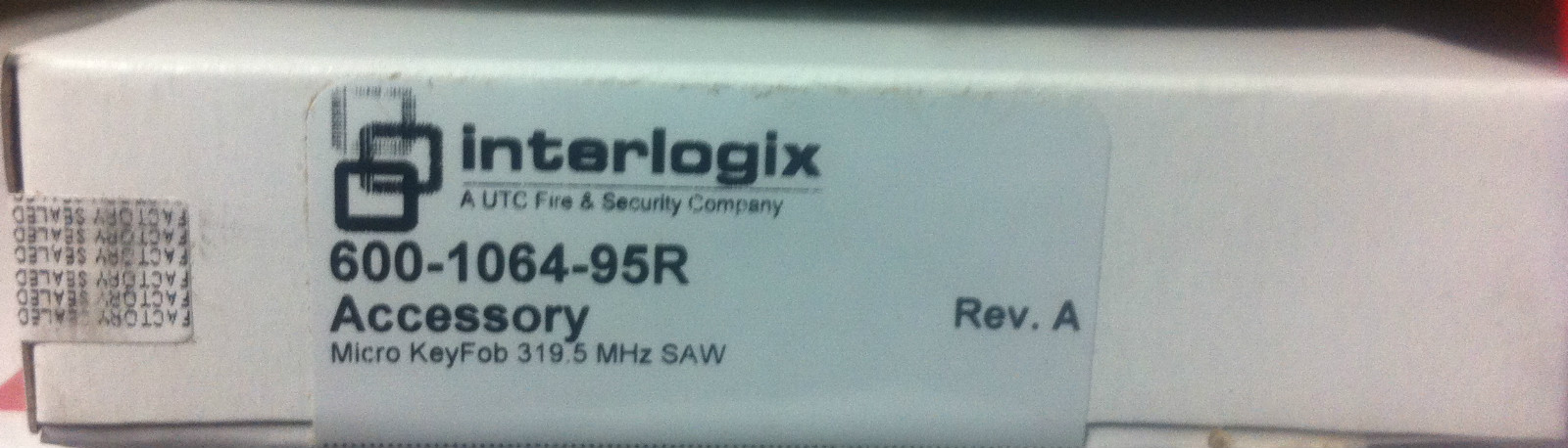 Brand New GE Interlogix 600-1064-95R Micro 4 Button Wireless Remote Keyfob Simon