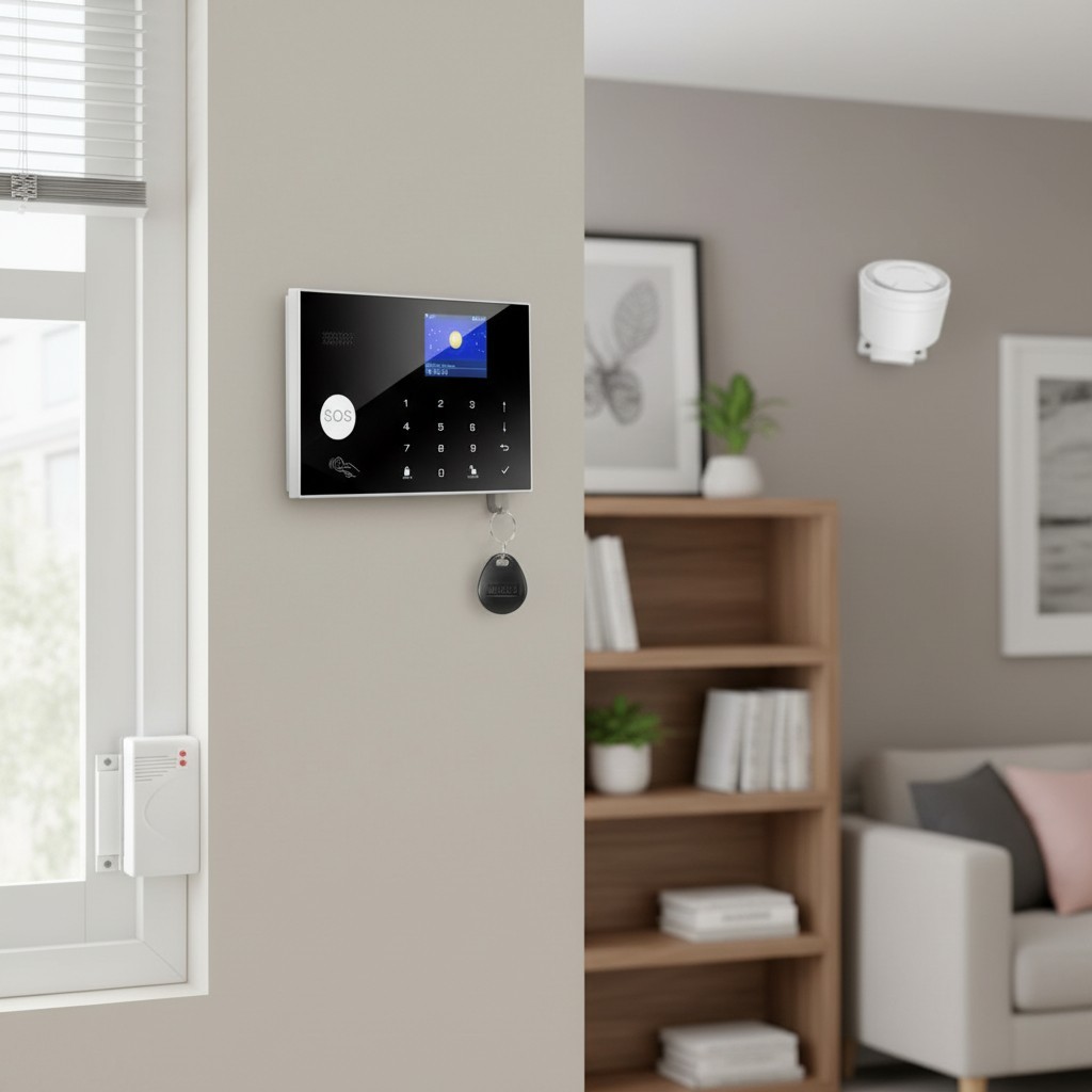 Wifi and 3/4G GSM Home Burglar Security Alarm System Auto Dial with Smart Life a