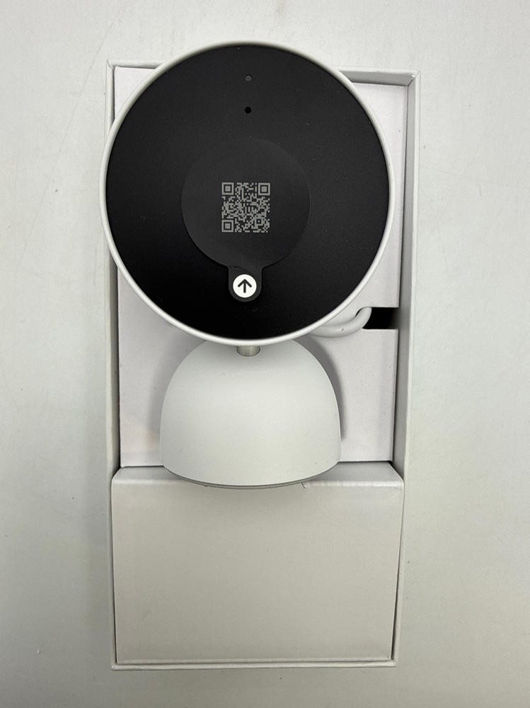Google indoor Nest Security Cam 1080p (Wired) – 2nd Generation – Snow