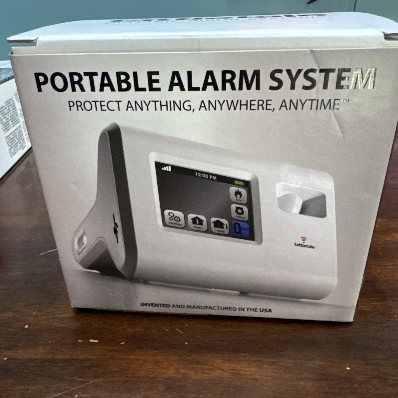 Tattletale Portable Alarm System WO/( Power Supply/Remote) TESTED POWER ON