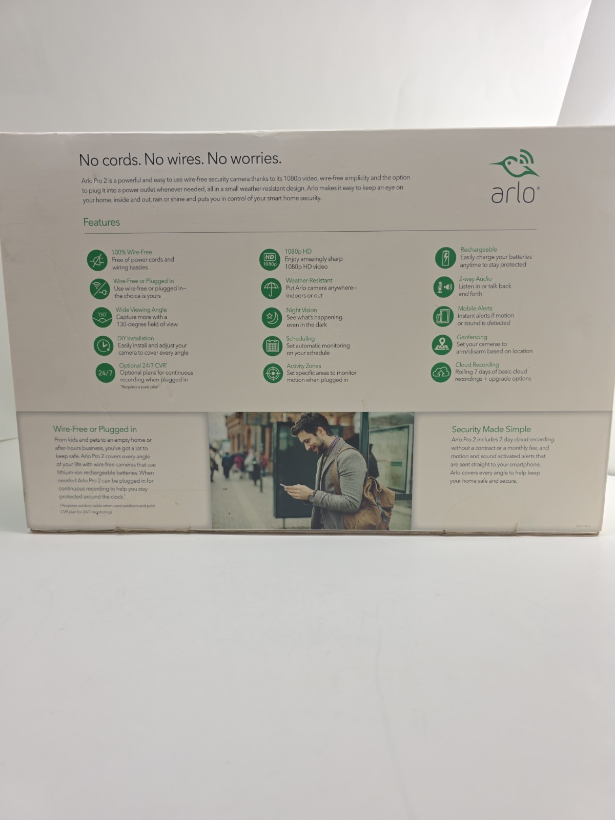 ✅️⭐️ Arlo Pro 2 VCS3000C-1SCNAS VMC4030P 3 Wire-Free HD Security Cameras VMB3500