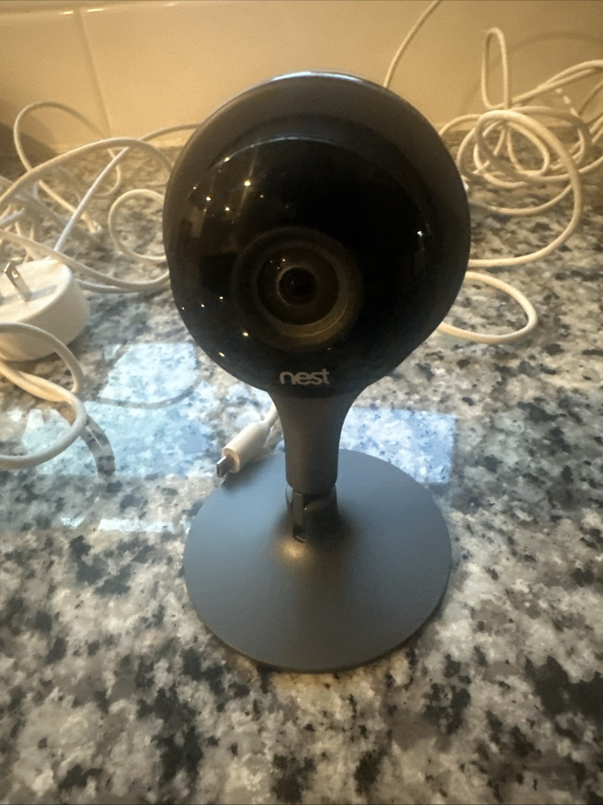 Google Nest Cam Indoor 1st Gen A0005 1080p Security Camera 3x