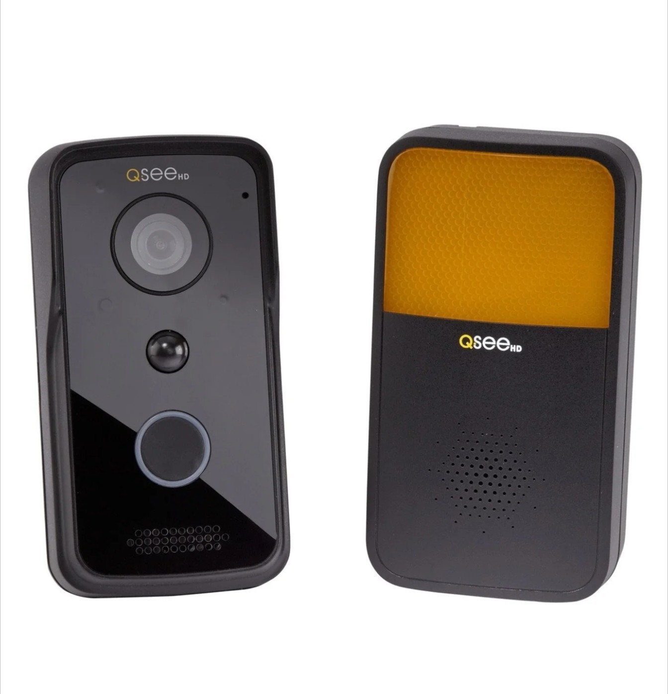 QSee – QCW1000BC – Q-see Wi-Fi Smart Doorbell Camera & Chime – Black NEW SEALED