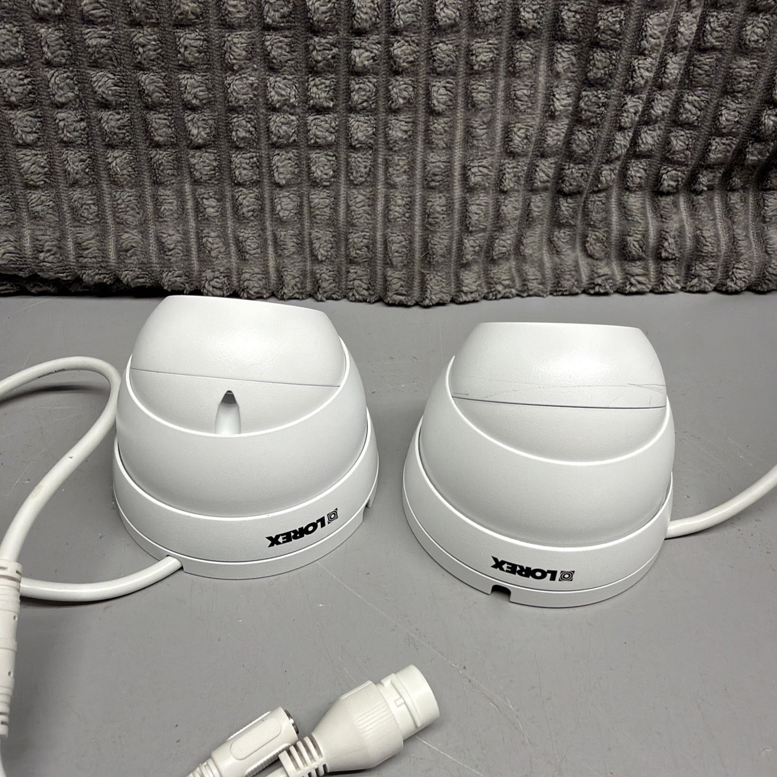 Lorex LNE4172S-C 4MP HD IP IR Eyeball Dome Camera White Lot Of 2 New Open Box