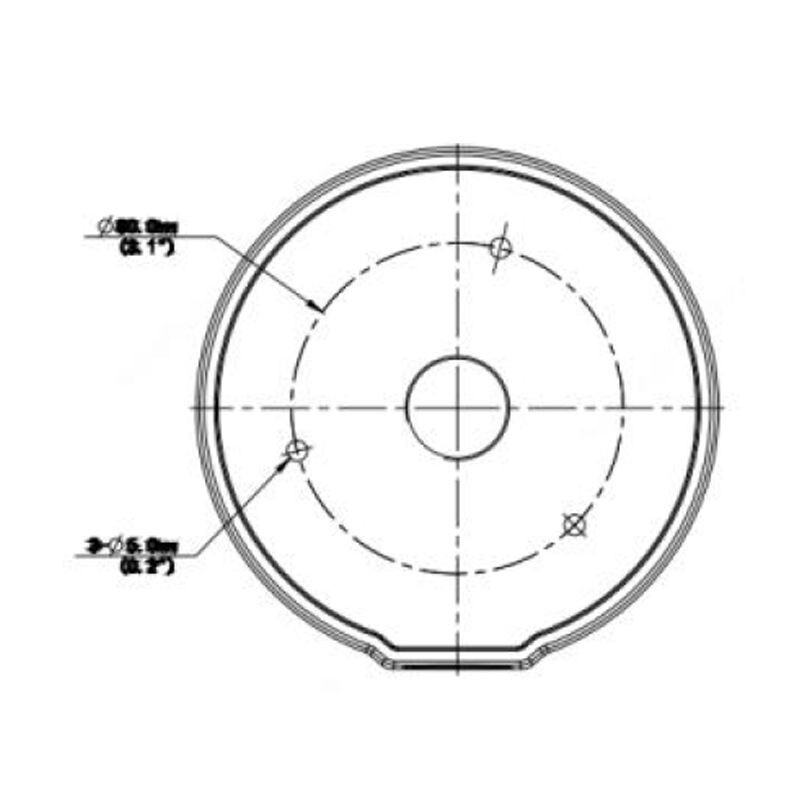 Alibi Junction Box ALI-JB03-H-IN – American Security Camera Company