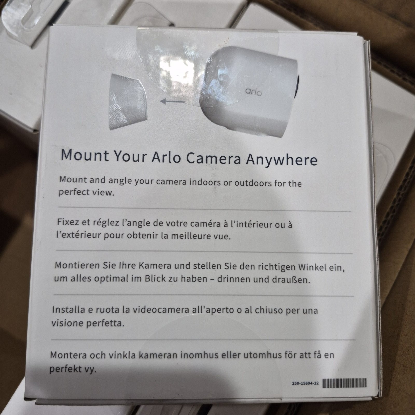 2-Pack Arlo Magnetic Wall Mounts for Pro 5S 2K, Pro 4, Pro 3, Ultra 2, Ultra
