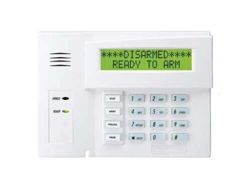 Resideo Vista 6160RFC Deluxe Custom Alpha Keypad with Integrated Receiver