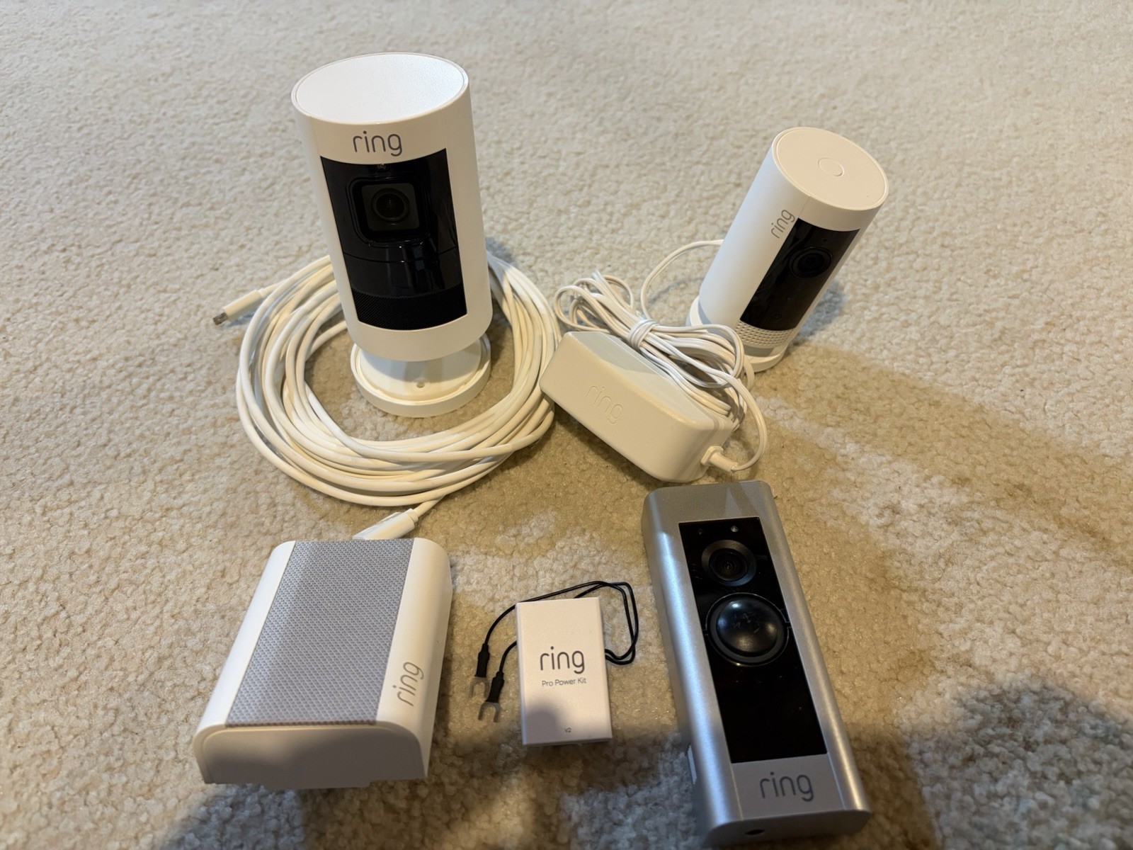Ring Doorbell Pro | Ring Chime | Ring Stick Up Cam | Ring Indoor Camera