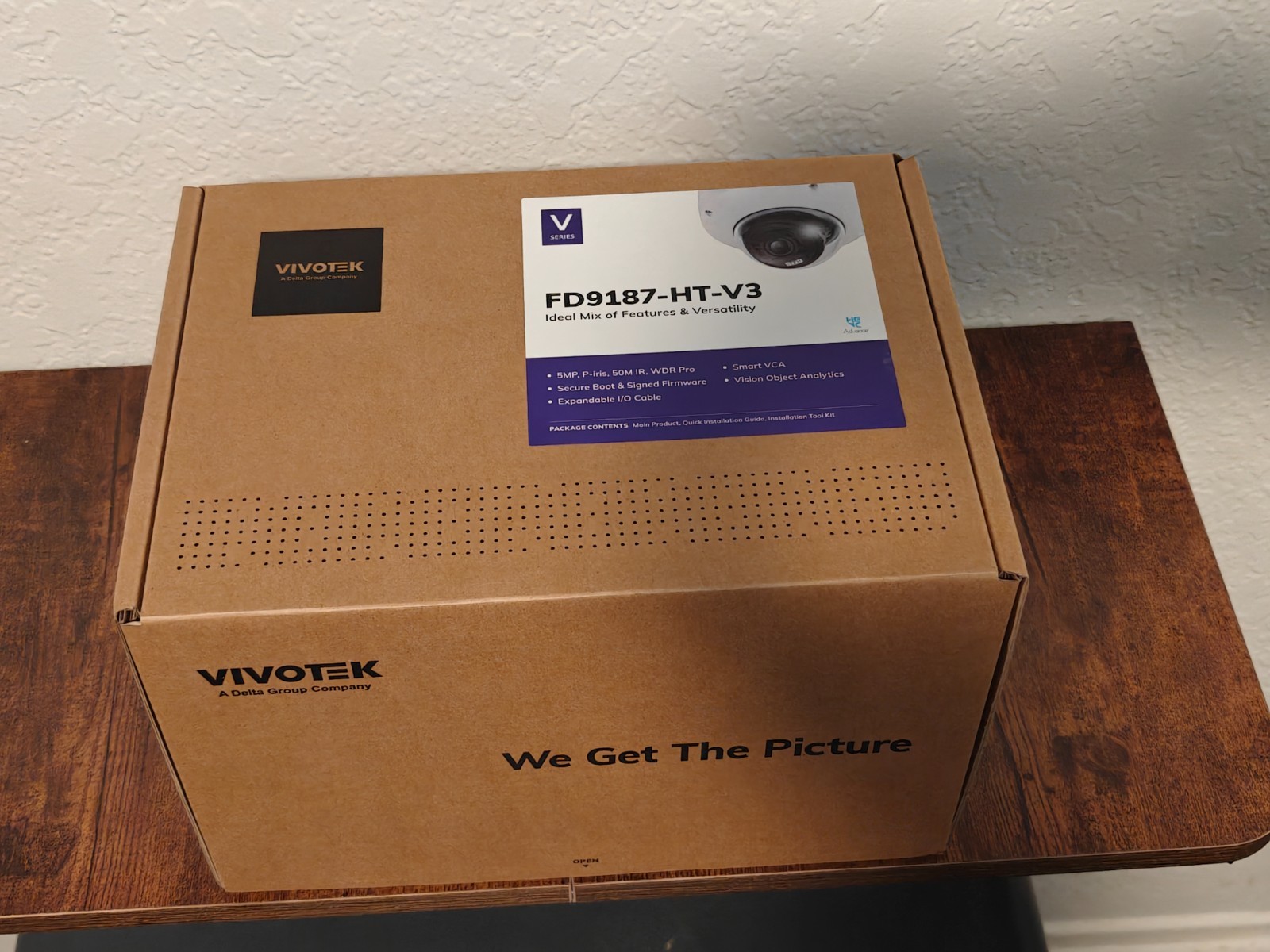 Vivotek FD9187-HT-V3 5MP Fixed Dome IP Camera 50m IR