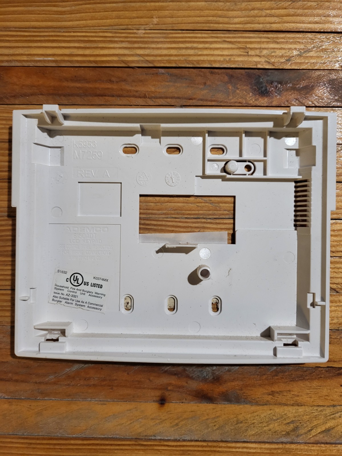 ADT Safewatch Pro 3000 Home Alarm Keypad 6150 ADT