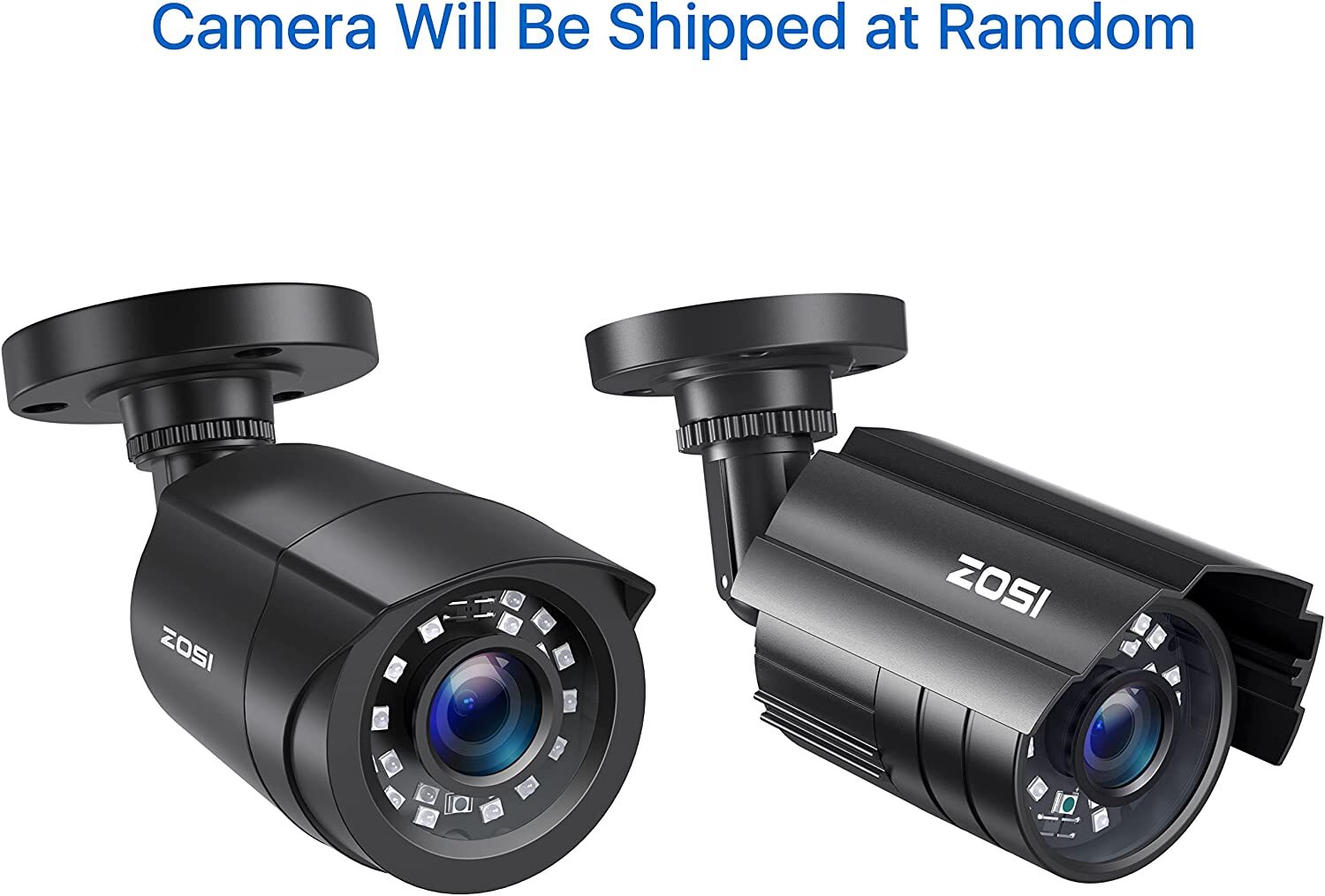 ZOSI 4 IN 1 CCTV Security Camera Waterproof Outdoor 1080p 80ft Night Vision
