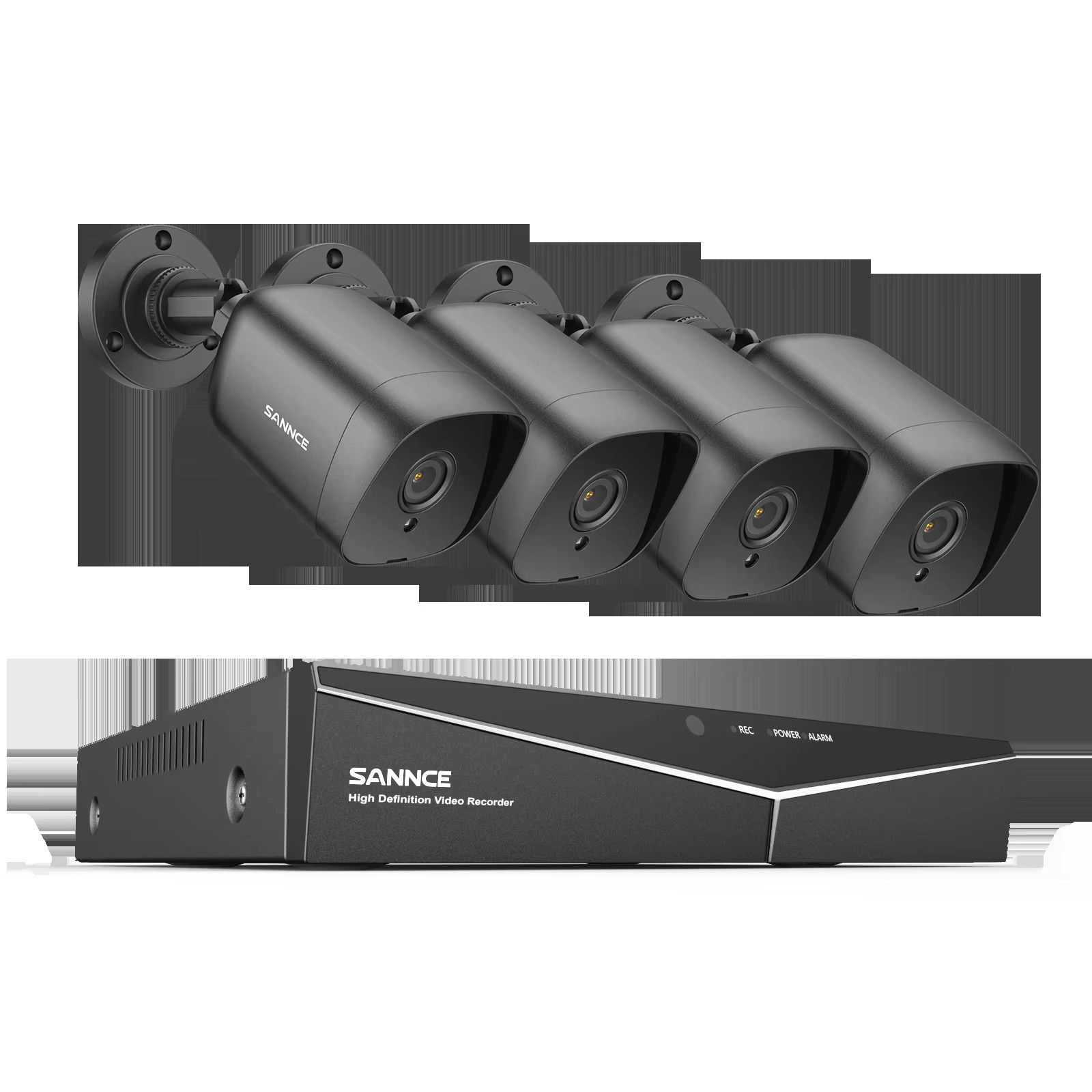 8CH 1080P Lite DVR CCTV System 4/8Pcs FD 2.0MP Security Cameras IR Outdoor IP66