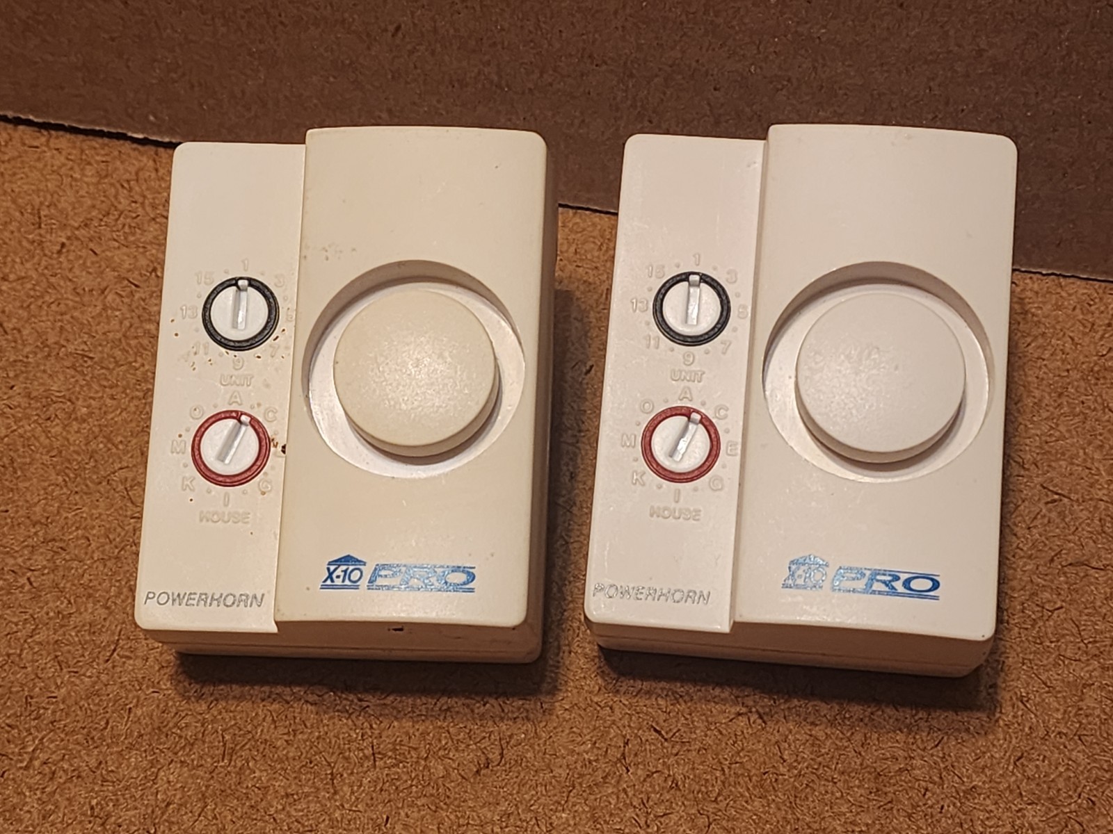 LOT OF 2 X-10 PRO POWERHORN PSH02 REMOTE SIREN HOME SECURITY FREE SHIPPING – 2PK