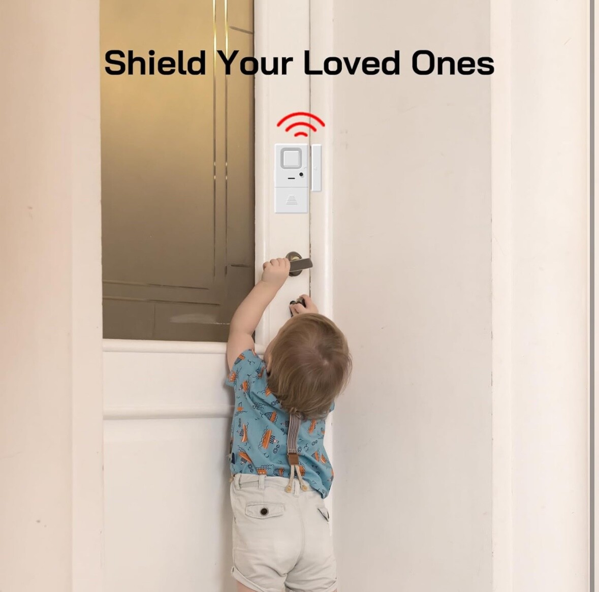 2 Pack Door Window Alarm Home Safety Wireless Burglar Security Device 110db.